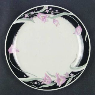 China Pearl Serena (Cream Background) Dinner Plate, Fine China Dinnerware   Ston