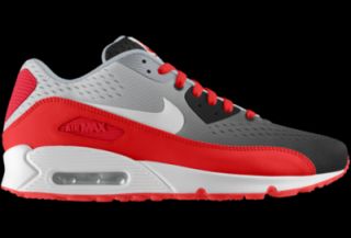 Nike Air Max 90 Engineered Mesh iD Custom Womens Shoes   Red