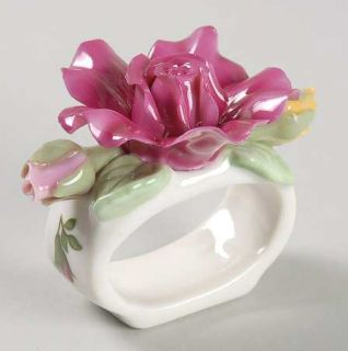 Royal Albert Old Country Roses Napkin Ring Sculpted, Fine China Dinnerware   Mon