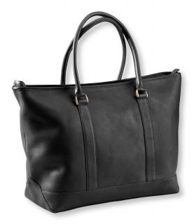 Town And Field Tote, Leather