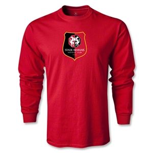 Euro 2012   Stade Rennais FC Crest LS T Shirt (Red)