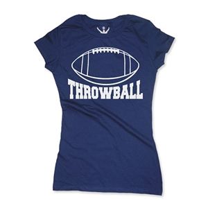 Who Are Ya Throwball Womens Soccer T Shirt