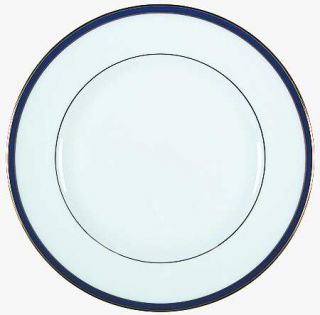 Royal Doulton Oxford Blue Luncheon Plate, Fine China Dinnerware   Warwick, Cobal
