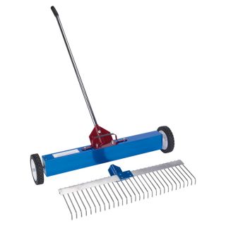 AMK Manufacturing Rolling Magnetic Sweeper   30 Inch Magnet Length