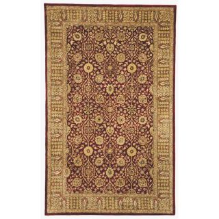Handmade Persian Legend Red/ Light Brown Wool Rug (4 X 6)