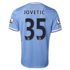 Nike Manchester City 13/14 JOVETIC Home Soccer Jersey