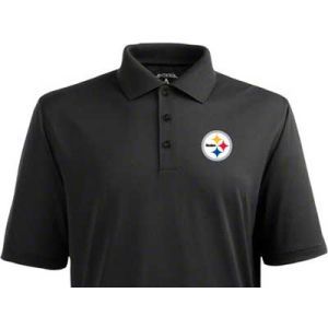 Pittsburgh Steelers Antigua NFL Pique Xtra Lite Polo