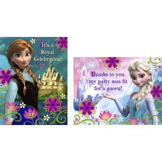 Disney Frozen   Invitations Thank You Postcards