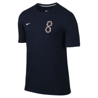 U.S. #8 (Dempsey) Mens T Shirt   College Navy