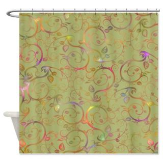  Colorful Vines Shower Curtain  Use code FREECART at Checkout