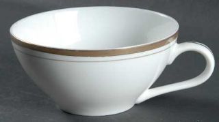 Royalton Golden Elegance Flat Cup, Fine China Dinnerware   1 Thick/1 Thin Gold L
