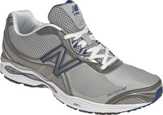 Mens New Balance MW1765   Silver/Blue Lace Up Shoes