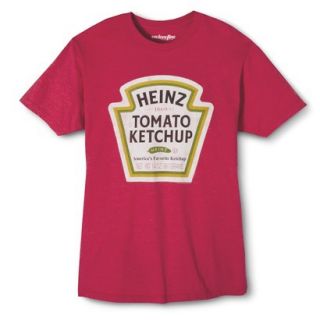 Mens Graphic Tee Heinz   Red L