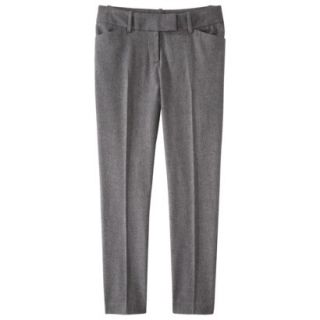 Mossimo Womens Tab Waist Ankle Pant (Modern Fit)   Heather Gray 2