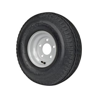 5 Hole High Speed Standard Rim Design Trailer Tire Assembly   18.5 Inch x 5.70