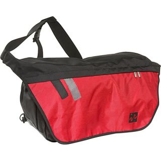 Drift Messenger Bag   Large   Black/Red