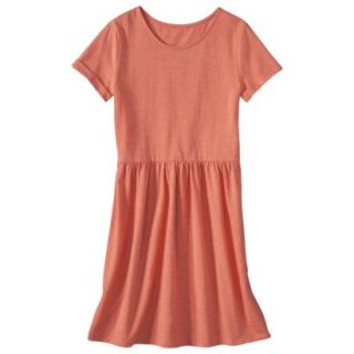 Mossimo Supply Co. Juniors Short Sleeve Fit & Flare Dress   Mandarin S(3 5)