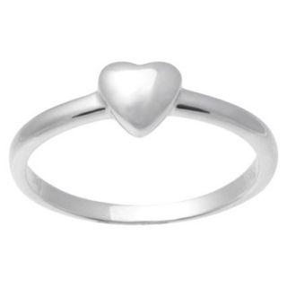 Tressa Collection Sterling Silver Heart Ring   Silver 6