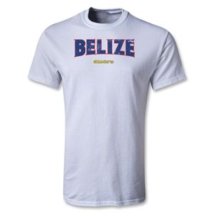 Euro 2012   Belize CONCACAF Gold Cup 2013 T Shirt (White)