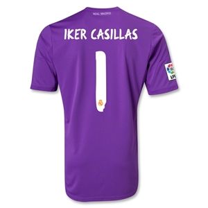 adidas Real Madrid 13/14 IKER CASILLAS Home Goalkeeper Jersey