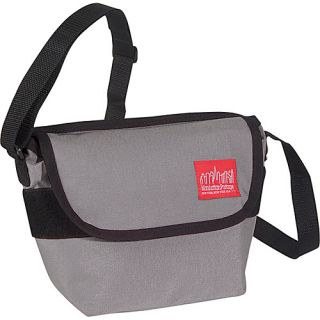 Nylon Messenger Bag (Small)   Gray