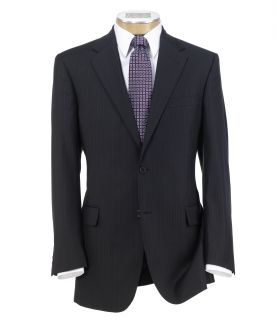 Signature 2 Button Wool Suit with Plain Front Trousers Ext. Sizes JoS. A. Bank M