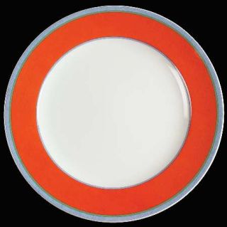 Villeroy & Boch Tipo Viva Red Dinner Plate, Fine China Dinnerware   Fine China,