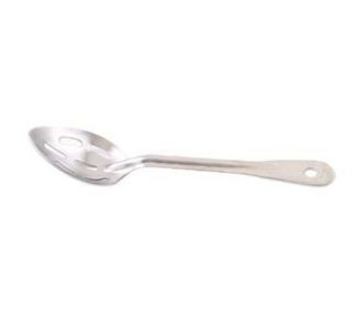 Browne Foodservice Slotted Serving Spoon, 11 in Heavy Duty Stainless w/ Satin Finish