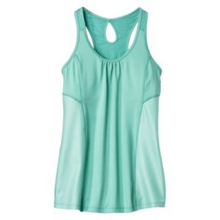 C9 by Champion Womens Sleeveless Keyhole Tank With Inner Bra   Vintage Teal XL