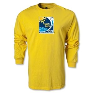 FIFA Beach World Cup 2013 LS Emblem T Shirt (Yellow)