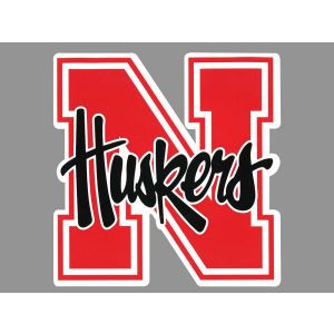 Nebraska Cornhuskers Wincraft Die Cut Color Decal 8in X 8in