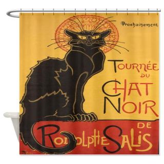  Chat Noir Shower Curtain  Use code FREECART at Checkout