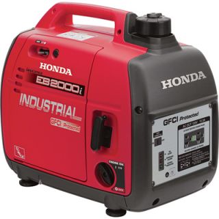 Honda Inverter Generator   2000 Surge Watts, 1600 Rated Watts, CARB Compliant,