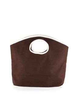 Classic Canvas Mini Grab Bag, Brown