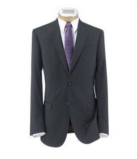 Joseph Slim Fit 2 Button Peak Lapel Plain Front Wool Suit Extended Sizes JoS. A.