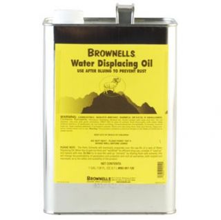 Water Displacing Oil after Bluing Rust Prevention   1 Gallon