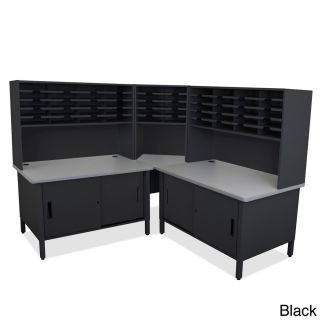 50 slot Riser Mailroom Organizer And Cabinets