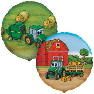 Johnny Tractor Foil Balloon