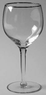Glastonbury   Lotus Regina Clear Water Goblet   Stem L39