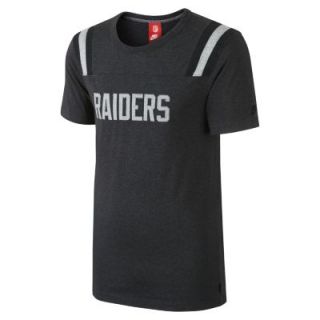 Nike Washed (NFL Oakland Raiders) Mens T Shirt   Black Heather