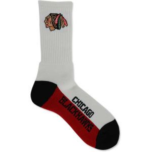 Chicago Blackhawks For Bare Feet Crew White 506 Sock