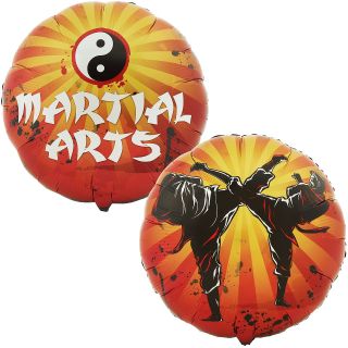 Martial Arts Foil Balloon