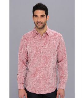 Robert Graham Acquafin L/S Sport Shirt Mens Long Sleeve Button Up (Pink)