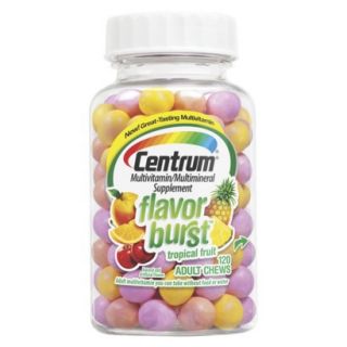 Centrum Flavor Burst Tropical Multivitamin Chewable   120 Count