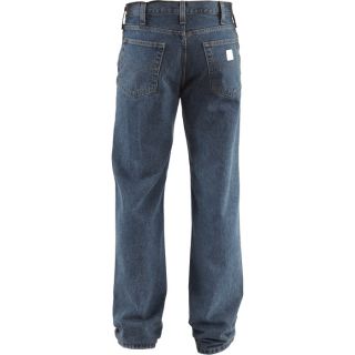 Carhartt Relaxed Fit Straight Leg Jean   Deep Stone, 31 Inch Waist x 32 Inch