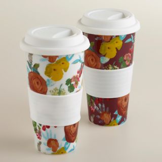 Autumnal Garden Non Paper Cups, Set of 2   World Market