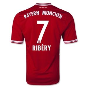 adidas Bayern Munich 13/14 RIBERY Home Soccer Jersey