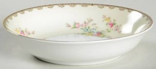 Meito Suffolk Fruit/Dessert (Sauce) Bowl, Fine China Dinnerware   Pink&Yellow Ro