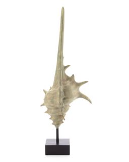 Large Conch Shell Figurine