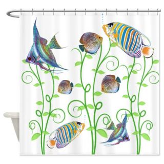  Tropical Fish Shower Curtain  Use code FREECART at Checkout